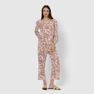 Set midi viscosa tika burdeos
