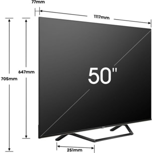 TV QLED HISENSE 50A7NQ 2024