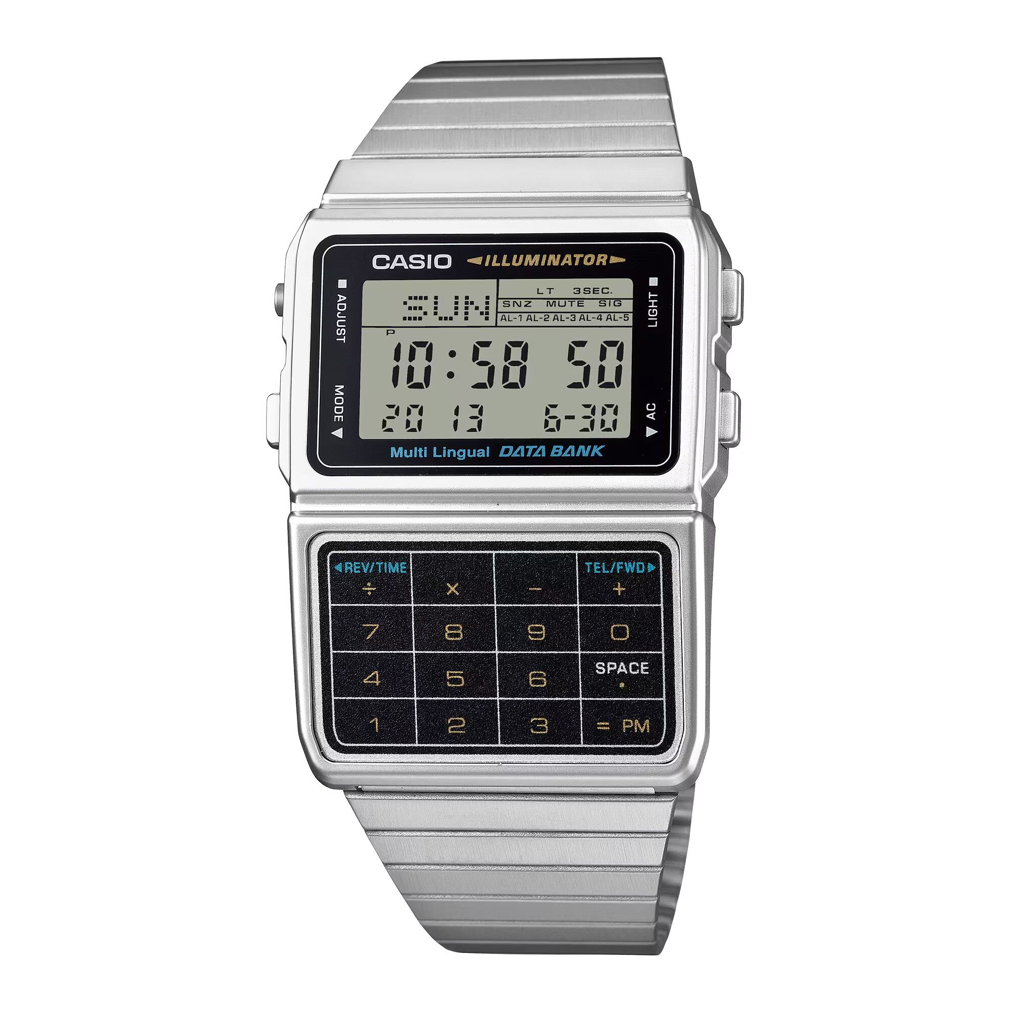 Reloj Casio DBC-611-1 Unisex Digital Cuarzo con Correa de Resina
