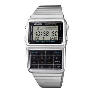 Reloj Casio DBC-611-1 Unisex Digital Cuarzo con Correa de Resina