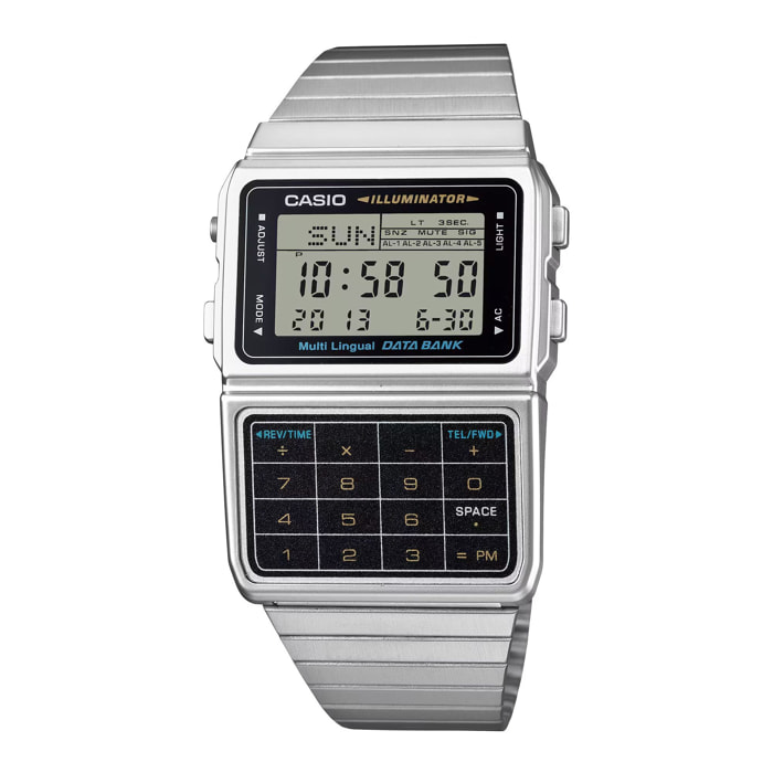 Reloj Casio DBC-611-1 Unisex Digital Cuarzo con Correa de Resina