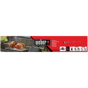 Tourne broche barbecue WEBER pour Genesis II 2 et 3 brûleurs