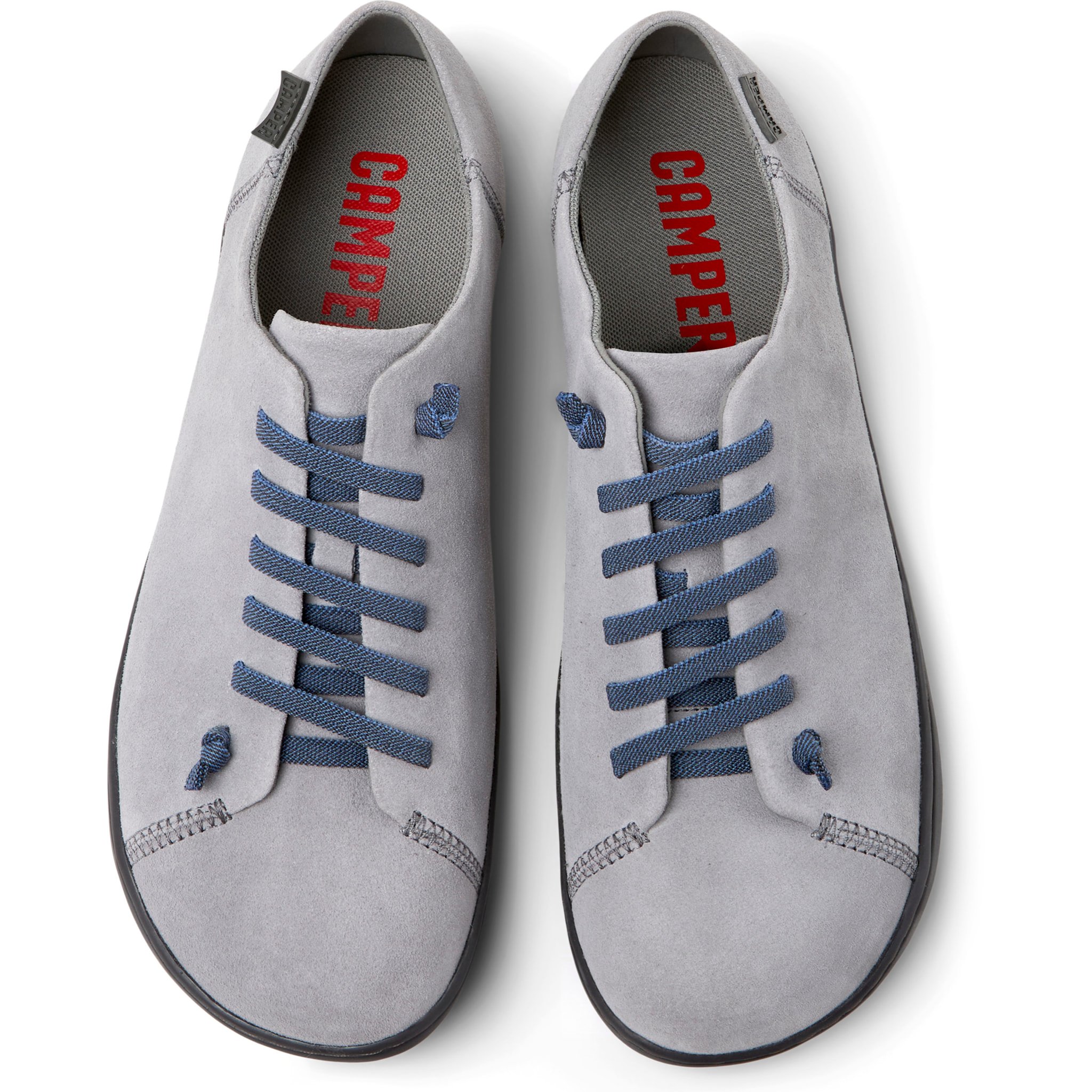 Sneakers - CAMPER Peu Cami - Grigio - Pelle scamosciata