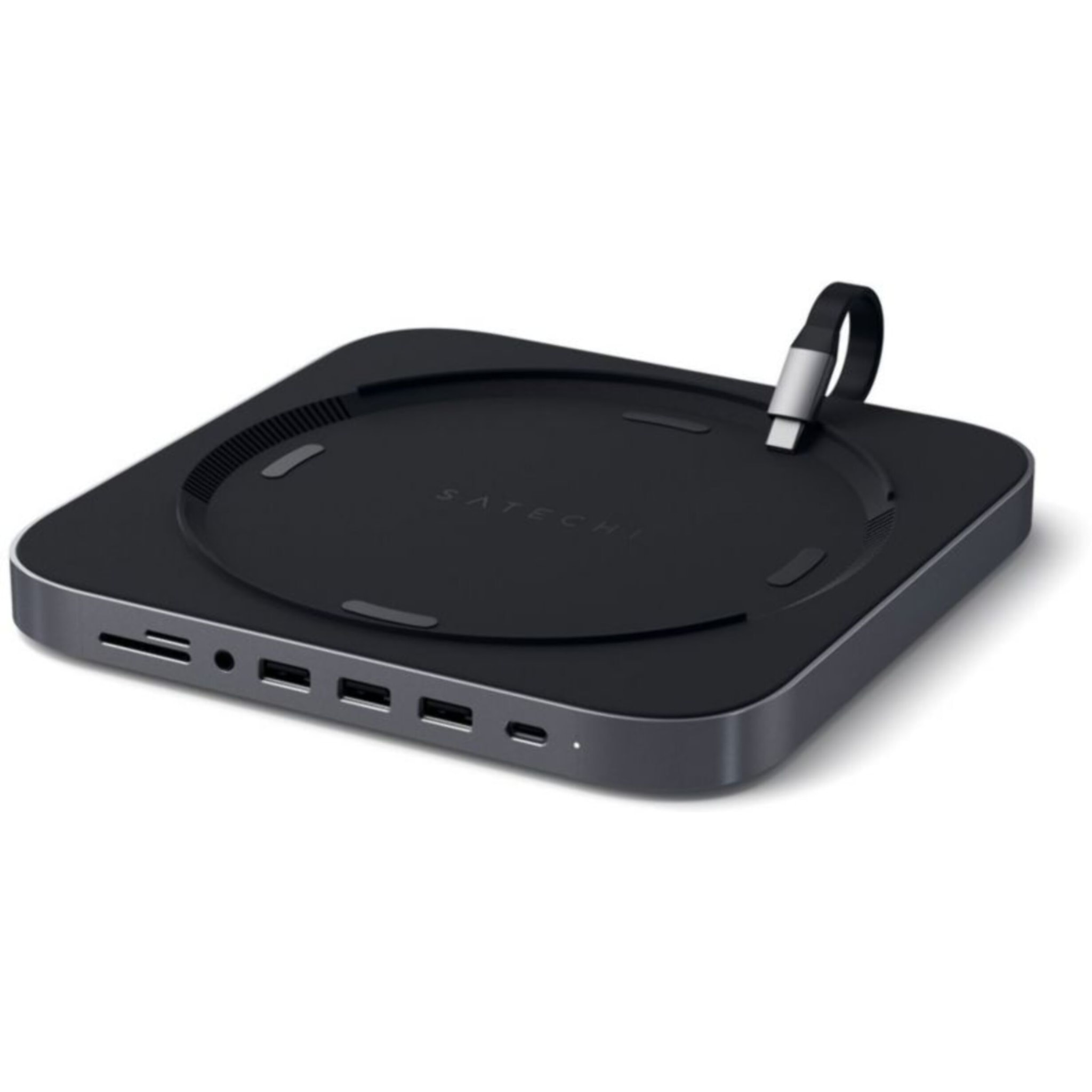 Adaptateur USB SATECHI USB-C pour Mac mini gris