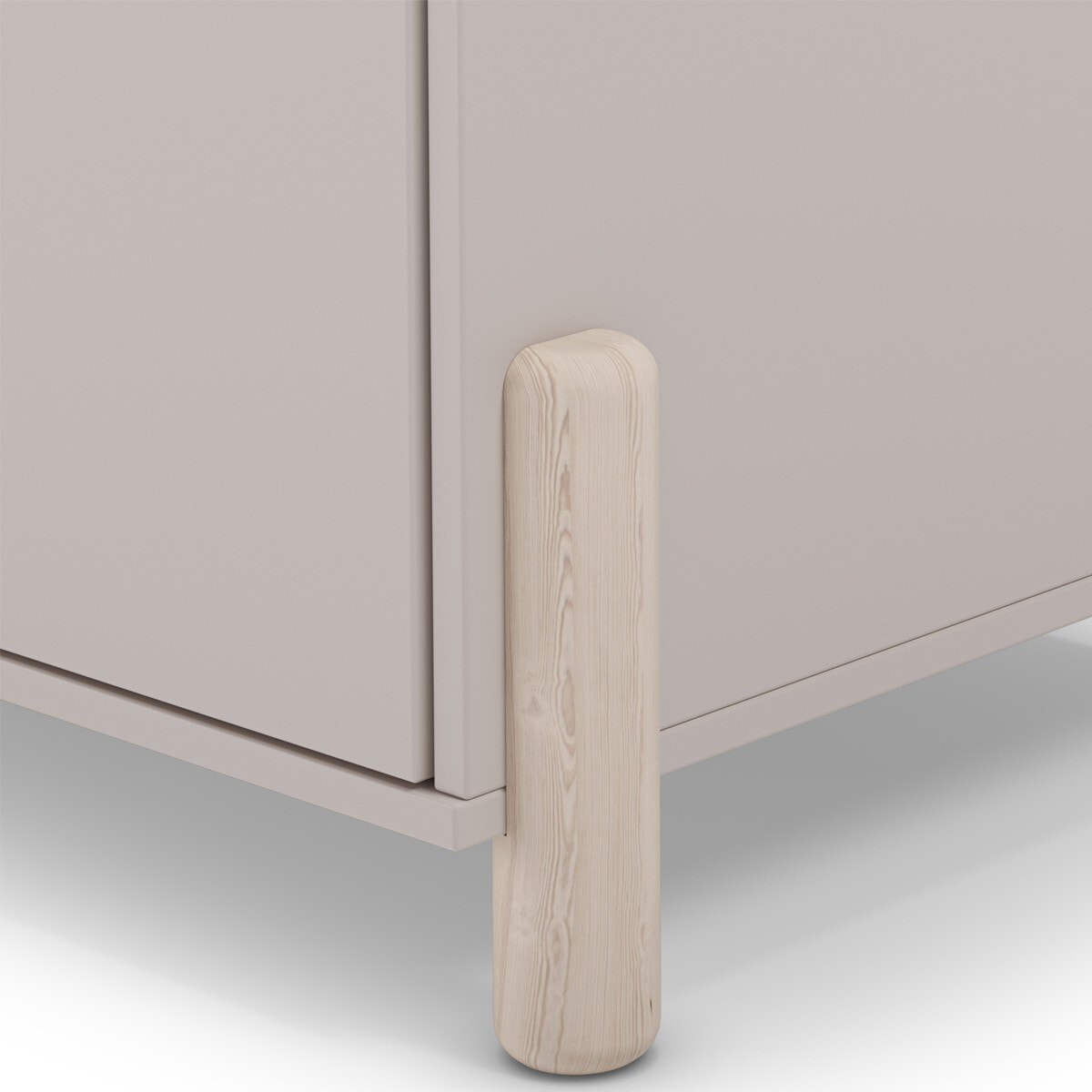 Armoire enfant 2 portes en bois - BASTIEN