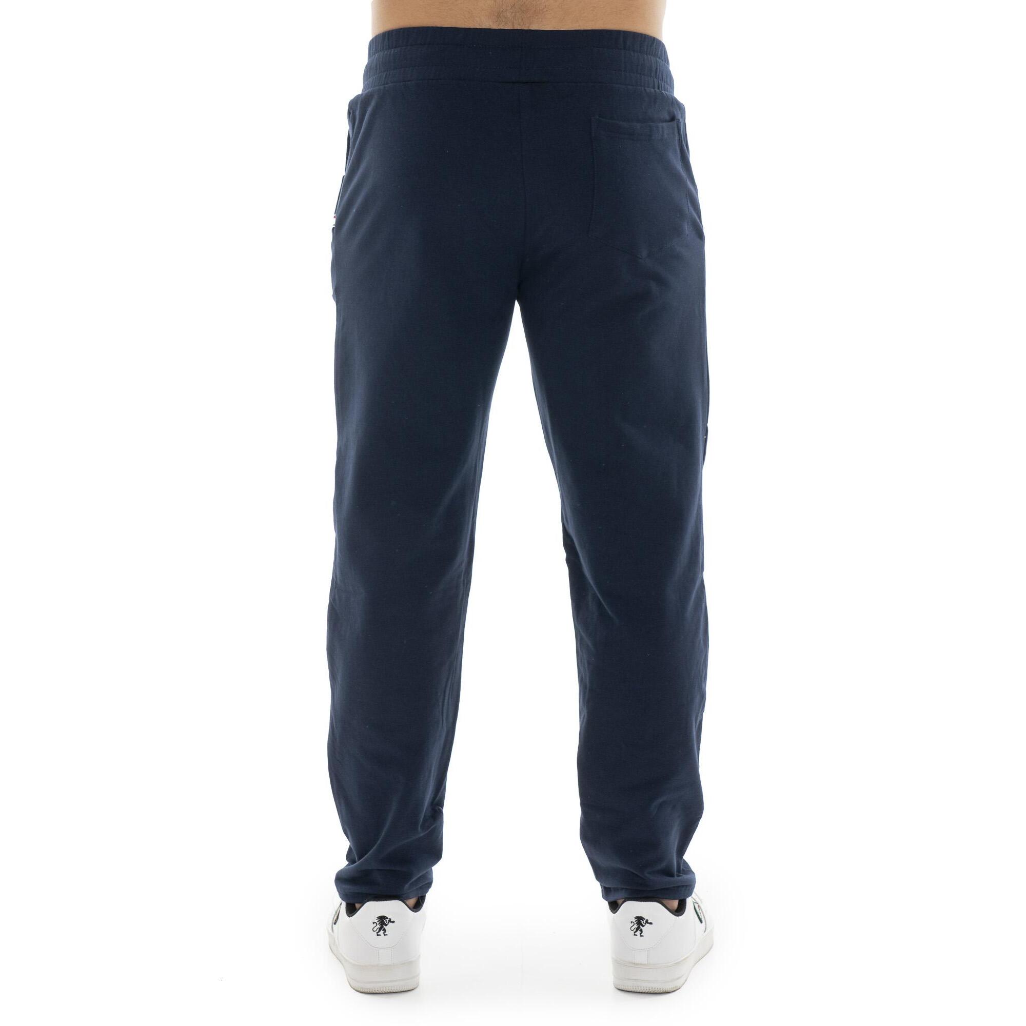 Pantalón de deporte de invierno para hombre sin puños con pequeño logo "Basic"