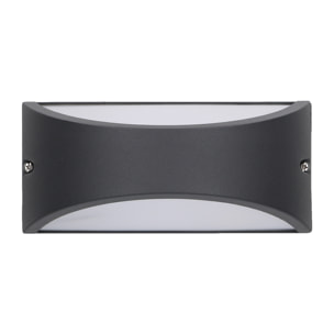 Forlight Aplique Ip54 Kapa Led 8,7W 3000K Gris Urbano 444Lm