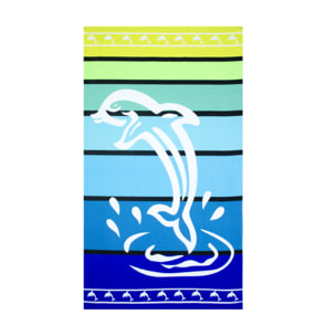 Telo Mare Grande 100x180 Spugna Maui Doplhin D6
