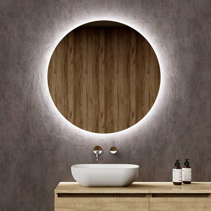 Miroir de salle de bain Riflesso Alday, 80cm