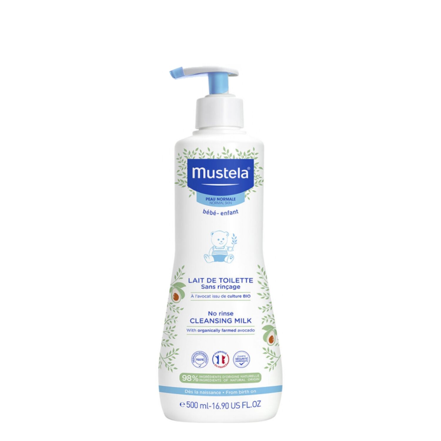 Lait de Toilette sans Rinçage  - A L'Avocat Bio