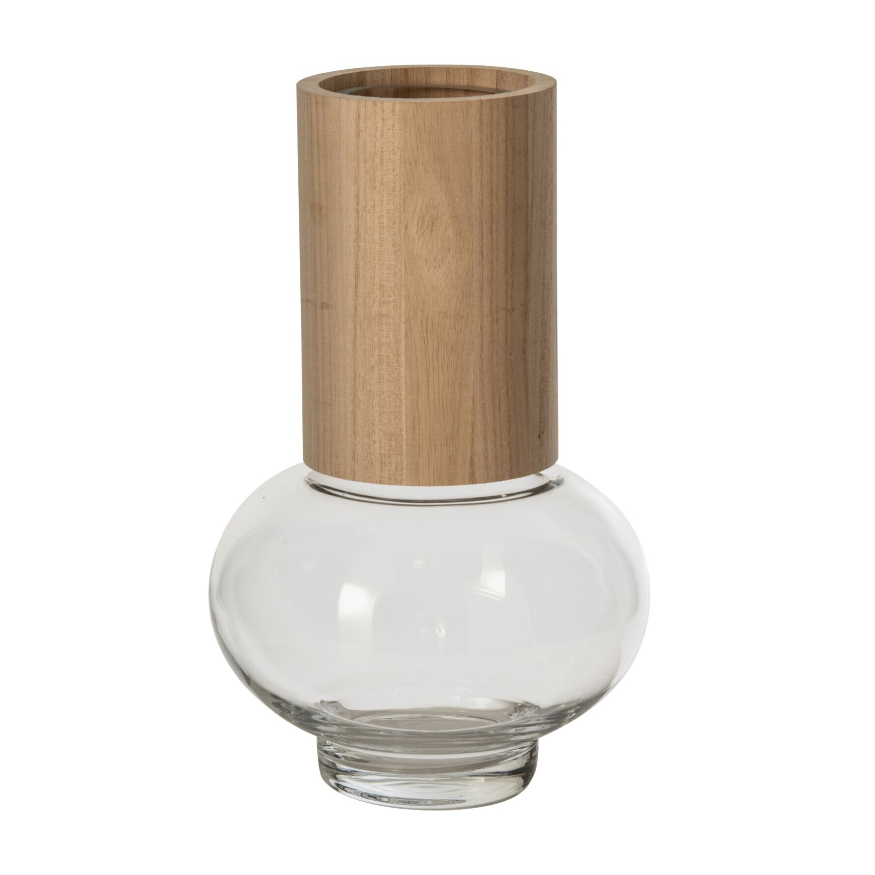 J-Line vase Jim - verre - naturel/transparent - large