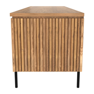 Meuble TV en bois de teck 160 cm - Gordes