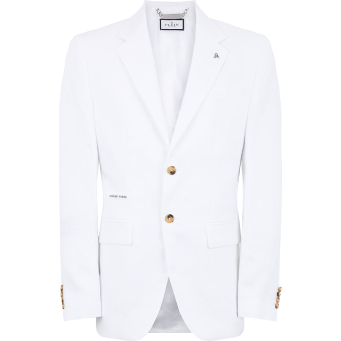 PHILIPP PLEIN Linen Blazer Gigolo Fit