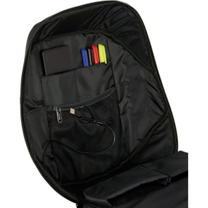 Mochila sistema reduccion de peso safta business "black"