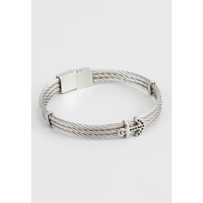 Bracciale U.S. Polo Assn. In acciaio