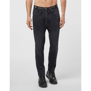 PHILIPP PLEIN Jeans taglio Carrot ICONIC PLEIN