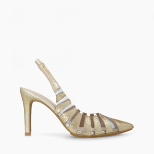 ZAPATOS DE SALÓN DORADOS RUAR