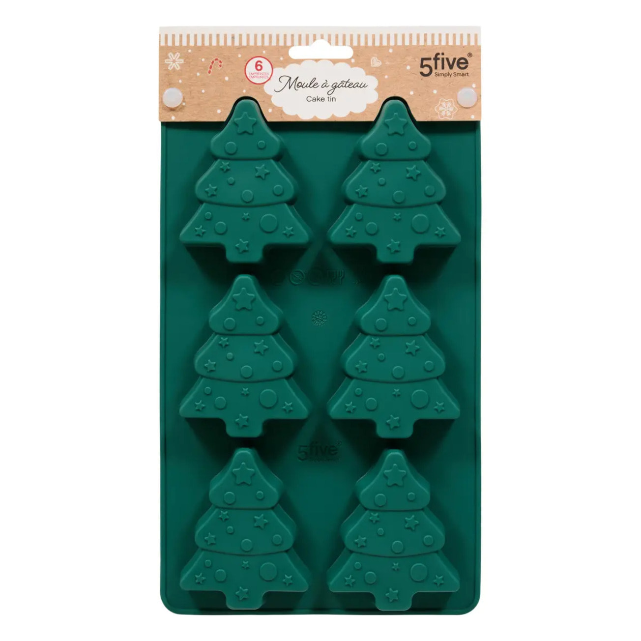 Moule 6 chocolats de Noël