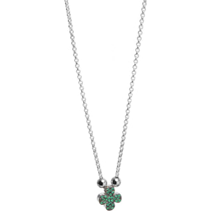 Collana JACK & CO. Argento Verde