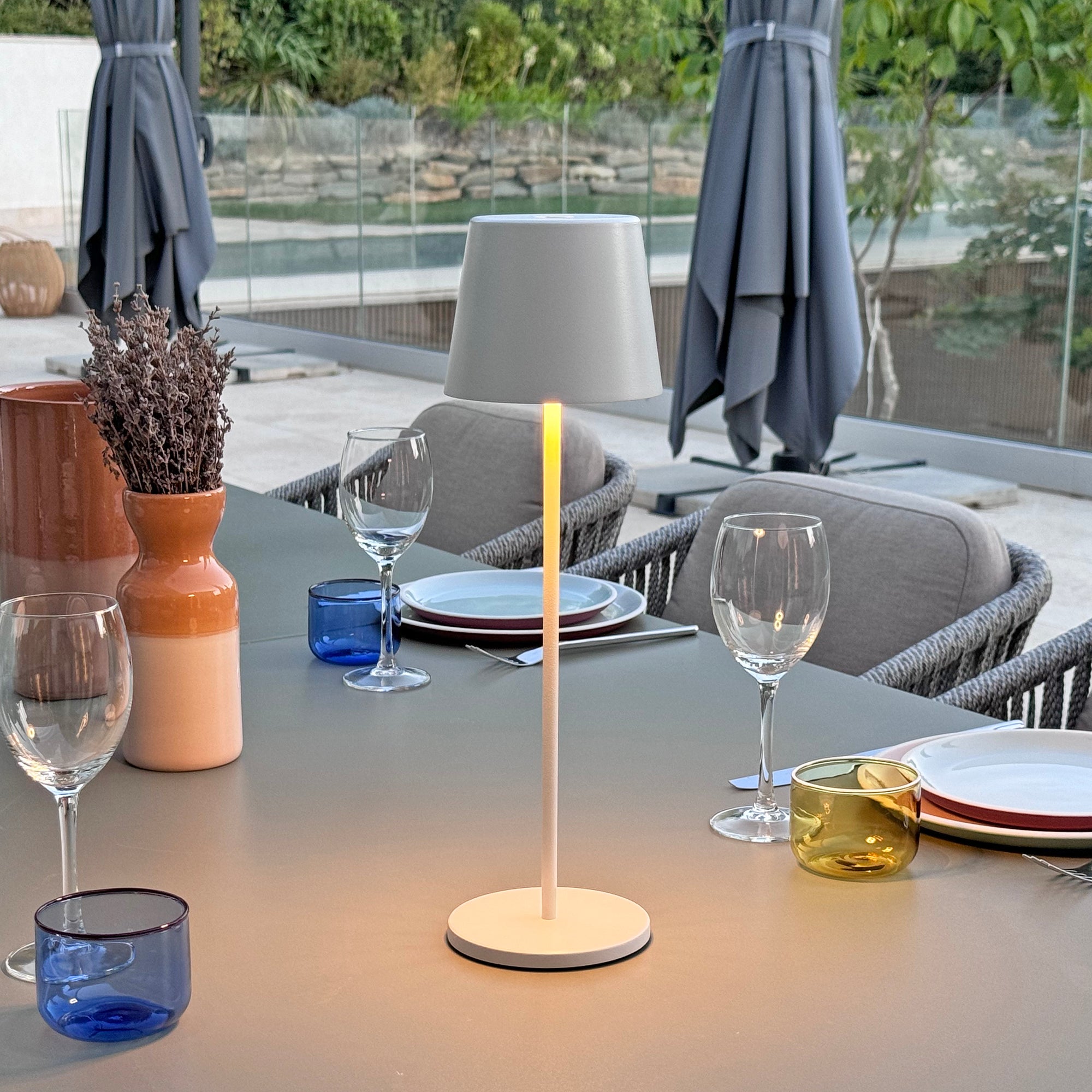 Lampe de table sans fil KELLY H38CM