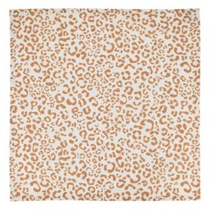 4 serviettes Leopadi beige lin L40xp40xH0,1cm