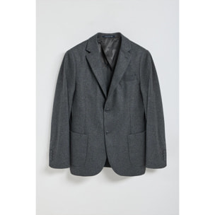 Blazer Cameron gris con detalles Polo Club