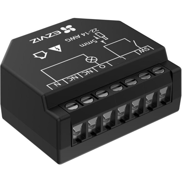 Interrupteur connecté EZVIZ Smart Relay T35WN/ Interrupteur 1 voie