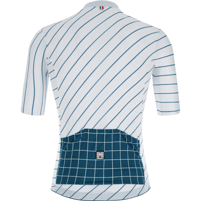 Sleek Dinamo - Maglia Eco - Argento - Uomo
