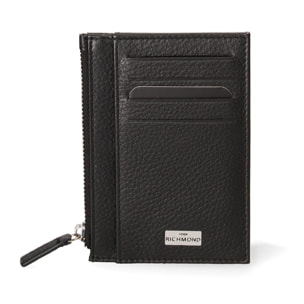 Porta carte da uomo In Vera pelle Made in Italy 9,75x10x2,75 cm