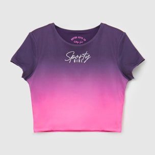 T-shirt fantasia sfumata