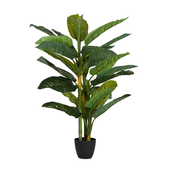 Planta Artificial Dieffenbachia Amoena Con Maceta 65x65x135 Cm