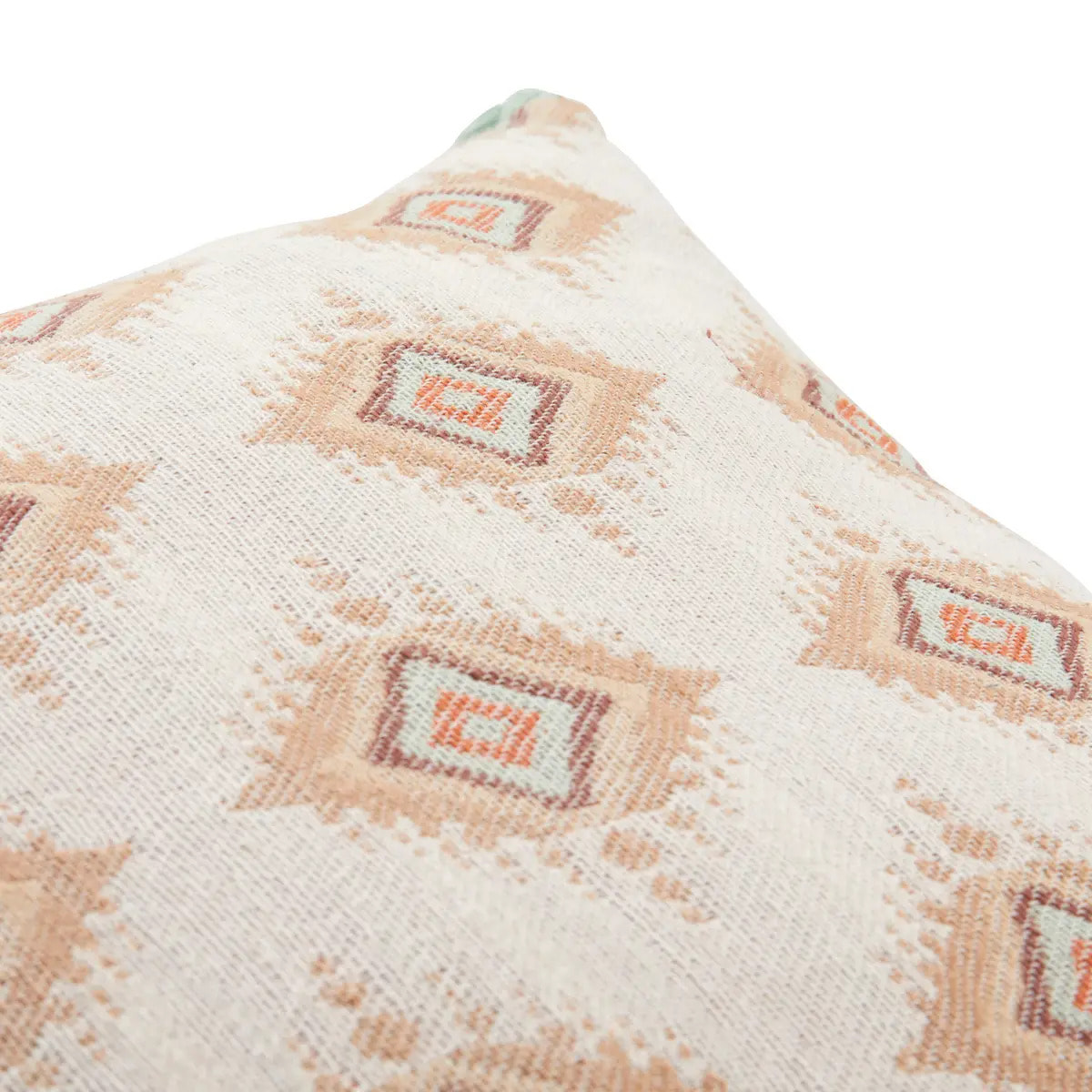 Coussin "Ikat" jacquard 38x38cm