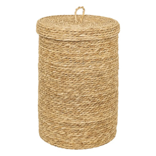 Lot de 9 paniers ronds Little cottage jonc D14/19/24/28/35cm