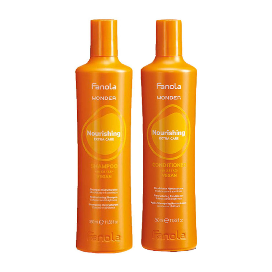 FANOLA Kit Wonder Nourishing Shampoo 350ml + Conditioner 350ml