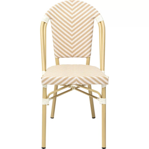 Chaise de jardin Montmartre beige Kare Design