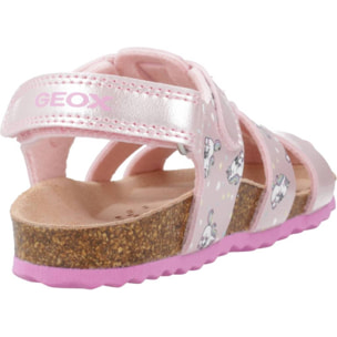 Sandalias Niña de la marca GEOX  modelo B SANDAL CHALKI GIRL ROSA