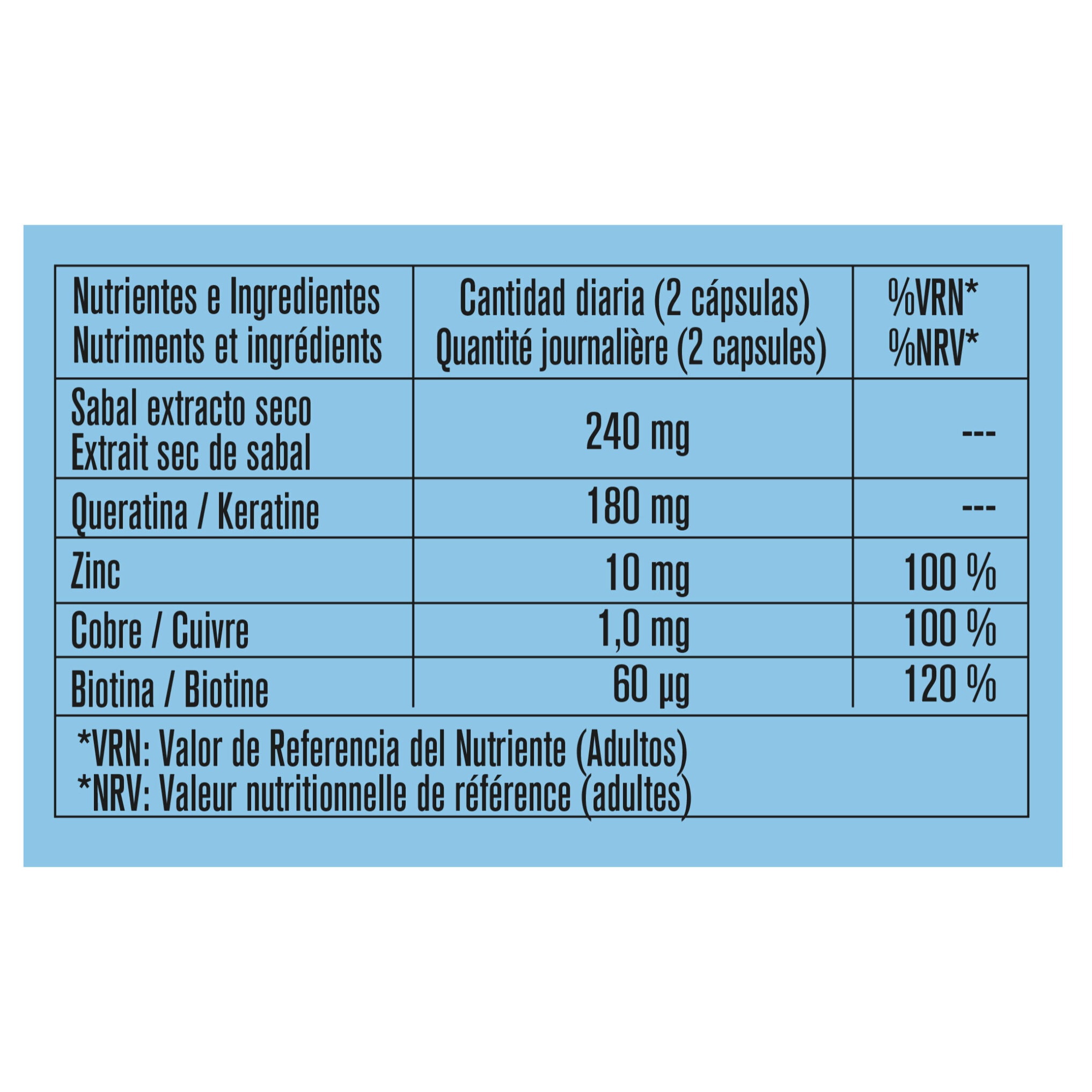 Complejo Capilar 60 Capsulas