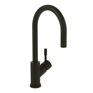 Robinet cuisine Umbrella flex noir mat
