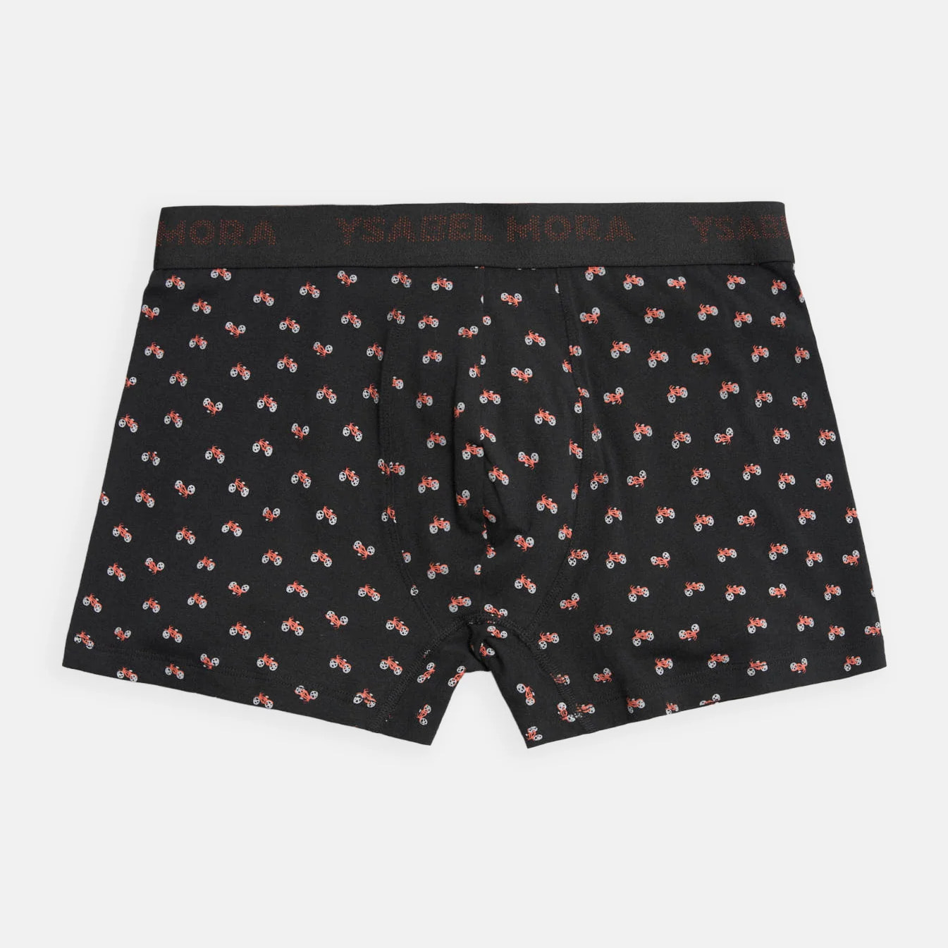 Confezione di boxer e calzini con stampa motociclistica