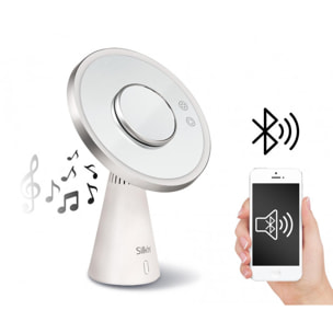Music Mirror miroir 3-en-1 haut-parleur Bluetooth Silk'n MLB1PE1001