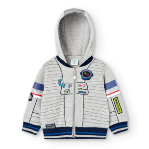 Chaqueta felpa de bebé niño -BCI