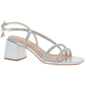 Marina Galanti Scarpe Donna Sandals Jewel Heeled 60 MG 1A147 Silver