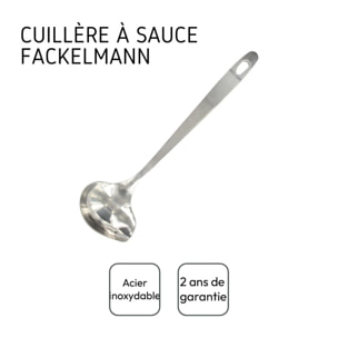 Set de 2 ustensiles de cuisine cuillère inox Fackelmann Oxford