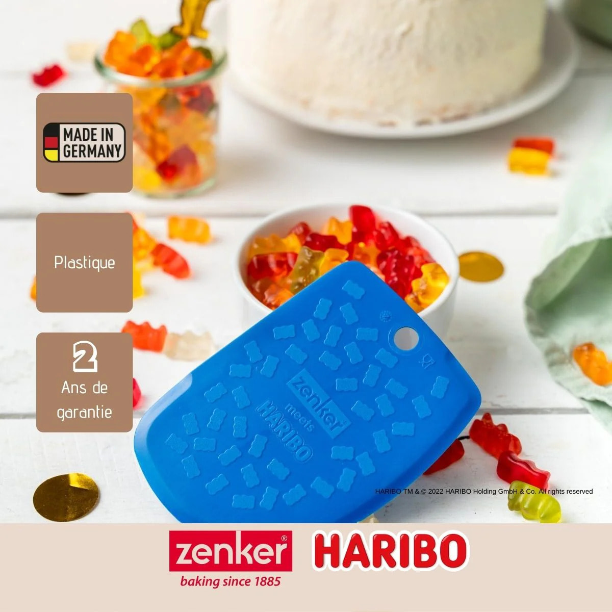 Corne de boulanger en plastique Zenker Haribo