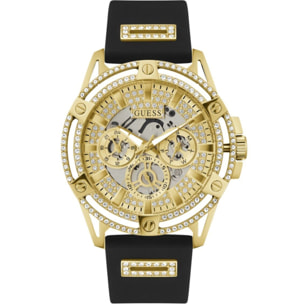 Reloj Guess GW0537G2 Hombre Analogico Cuarzo con Correa de Silicona