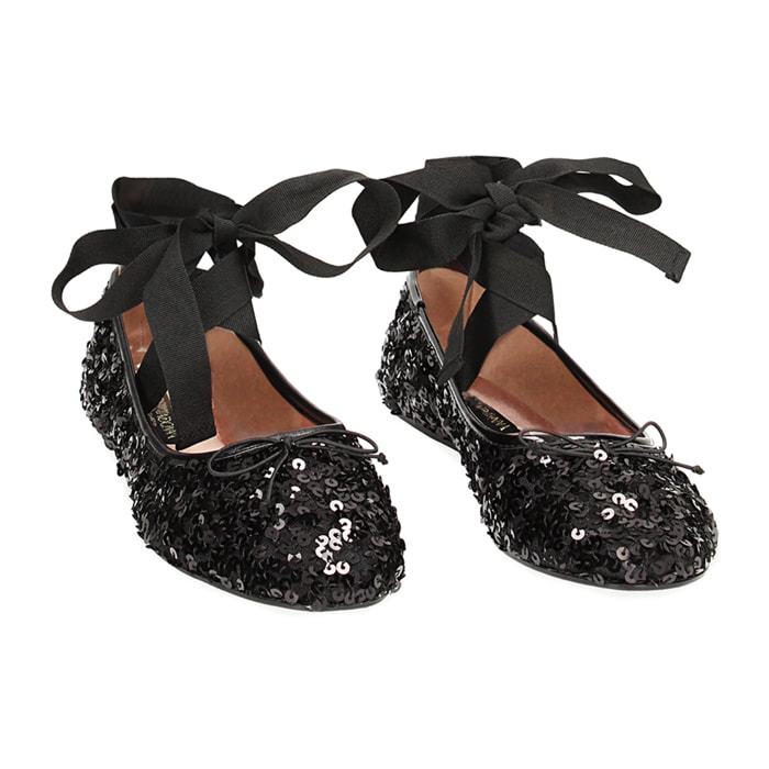 Bailarinas negras en naplack