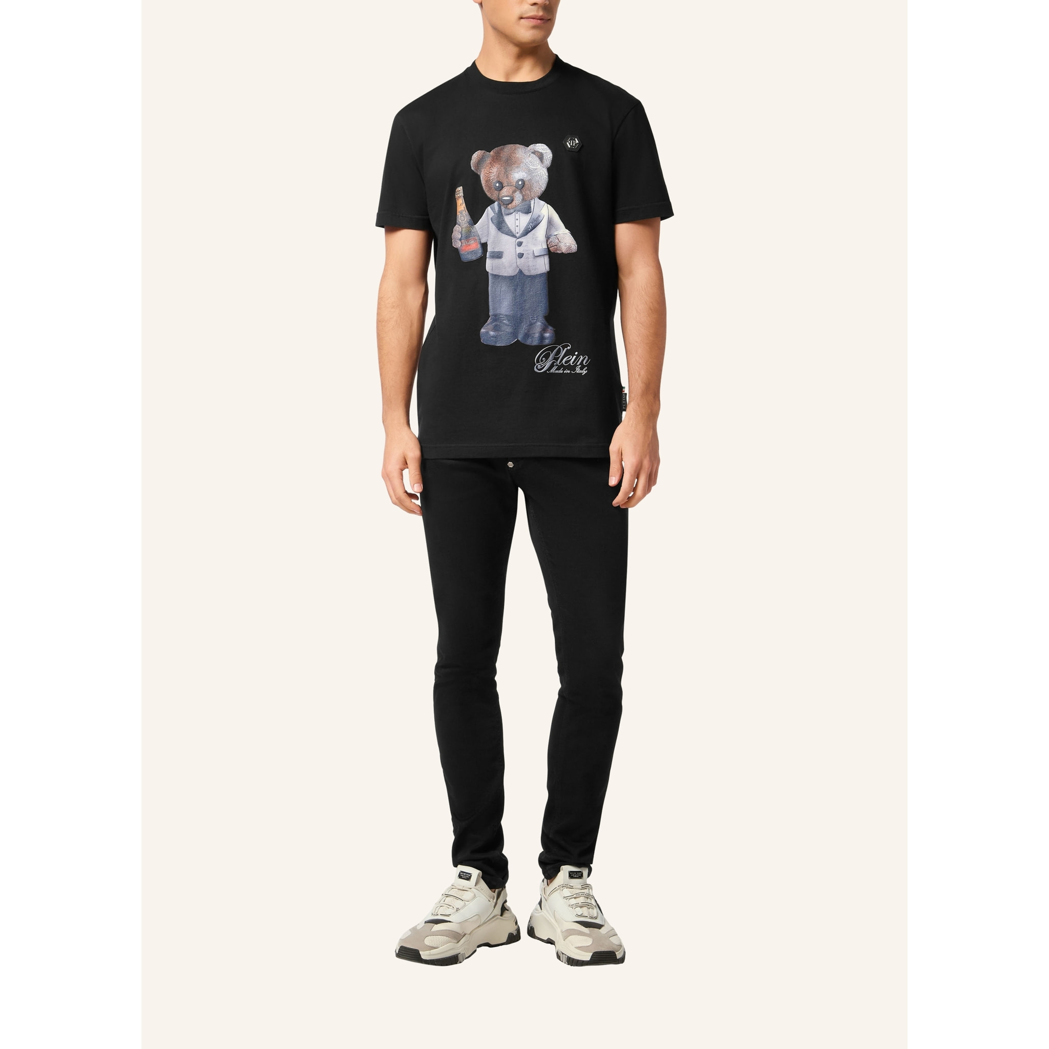 PHILIPP PLEIN T-Shirt Round Neck Ss TEDDY