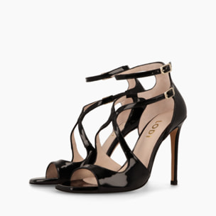 SANDALIAS NEGRAS WARIDE