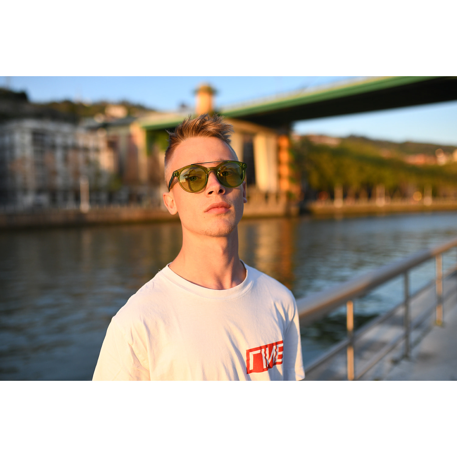 GAFAS DE SOL OCEAN TIBURON de color Verde