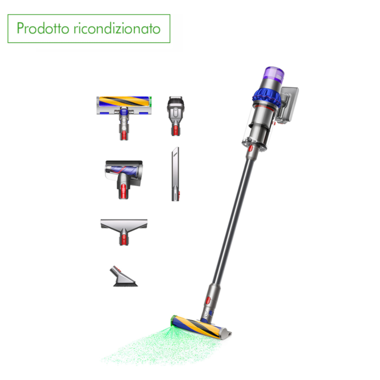 Aspirapolvere senza filo Dyson V15 Detect™ Fluffy | Ricondizionato